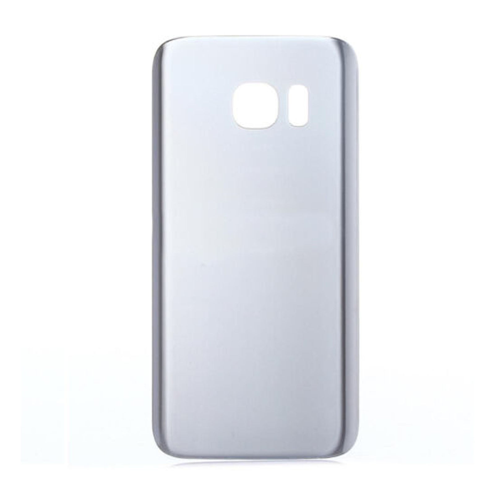 Rear Glass Back Cover for Samsung G935F Galaxy S7 Edge Silver